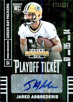 2014 Panini Contenders - Playoff Ticket #138 Jared Abbrederis Front