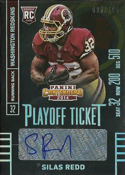 2014 Panini Contenders - Playoff Ticket #195 Silas Redd Front
