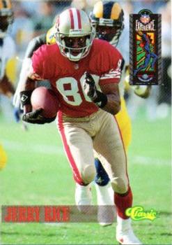 1994 Classic NFL Experience - Limited Edition Super Bowl XXVIII Bonus #2 Jerry Rice Front