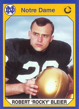 1990 Collegiate Collection Notre Dame - Promos #10 Robert 'Rocky' Bleier Front