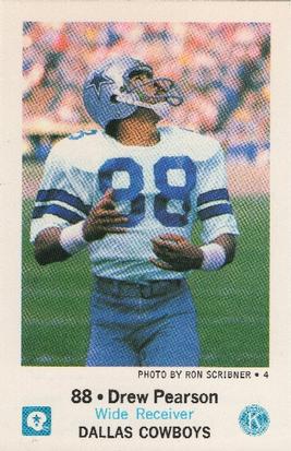 1983 Dallas Cowboys Police #NNO Drew Pearson Front