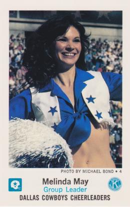 1983 Dallas Cowboys Police #NNO Melinda May Front