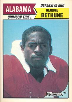 1988 Winners Alabama Crimson Tide #NNO George Bethune Front