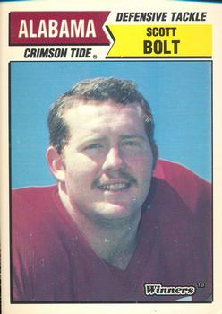 1988 Winners Alabama Crimson Tide #NNO Scott Bolt Front