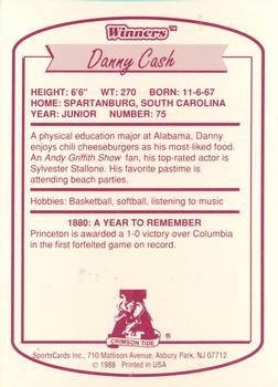 1988 Winners Alabama Crimson Tide #NNO Danny Cash Back