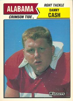 1988 Winners Alabama Crimson Tide #NNO Danny Cash Front