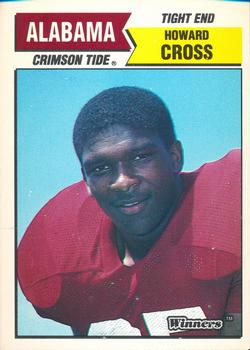1988 Winners Alabama Crimson Tide #NNO Howard Cross Front