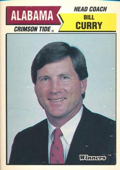 1988 Winners Alabama Crimson Tide #NNO Bill Curry Front