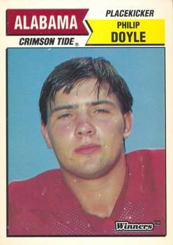 1988 Winners Alabama Crimson Tide #NNO Philip Doyle Front