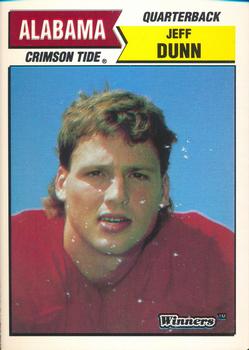 1988 Winners Alabama Crimson Tide #NNO Jeff Dunn Front