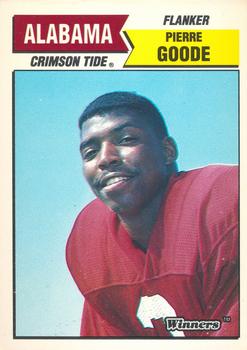 1988 Winners Alabama Crimson Tide #NNO Pierre Goode Front