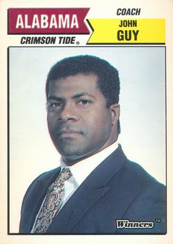 1988 Winners Alabama Crimson Tide #NNO John Guy Front