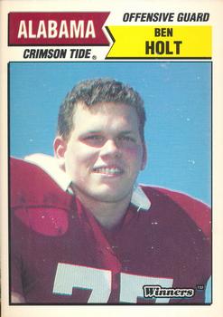 1988 Winners Alabama Crimson Tide #NNO Ben Holt Front
