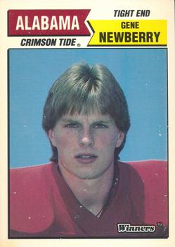 1988 Winners Alabama Crimson Tide #NNO Gene Newberry Front