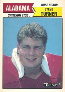 1988 Winners Alabama Crimson Tide #NNO Steve Turner Front