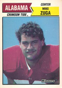 1988 Winners Alabama Crimson Tide #NNO Mike Zuga Front