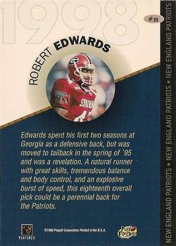 1998 Playoff Prestige SSD Hobby - 1998 Draft Picks Silver #8 Robert Edwards Back