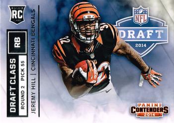 2014 Panini Contenders - Draft Class #RDA-9 Jeremy Hill Front