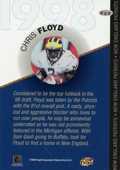 1998 Playoff Prestige Retail - 1998 Draft Picks Bronze #29 Chris Floyd Back