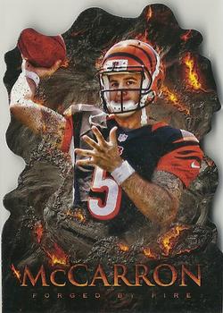 2014 Topps Fire - Forged By Fire #FF-AM AJ McCarron Front