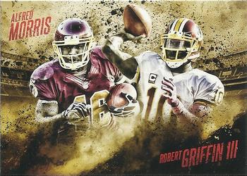 2014 Topps Fire - Competitive Fire #CF-GM Alfred Morris / Robert Griffin III Front