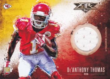 2014 Topps Fire - Fire Relics #FR-DT De'Anthony Thomas Front
