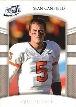 2010 Press Pass PE - Blue #10 Sean Canfield  Front