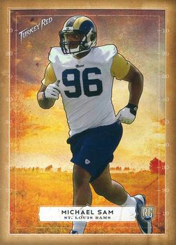 2014 Topps Turkey Red #4 Michael Sam Front