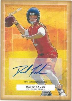 2014 Topps Turkey Red - Autographs #93 David Fales Front