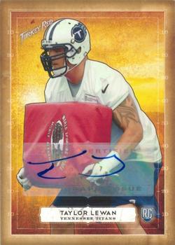 2014 Topps Turkey Red - Autographs #99 Taylor Lewan Front