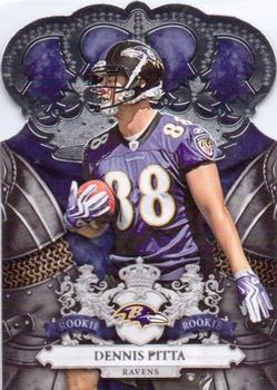 2010 Panini Crown Royale #127 Dennis Pitta Front