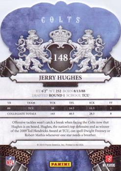 2010 Panini Crown Royale #148 Jerry Hughes Back