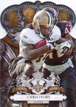 2010 Panini Crown Royale #191 Chris Ivory Front