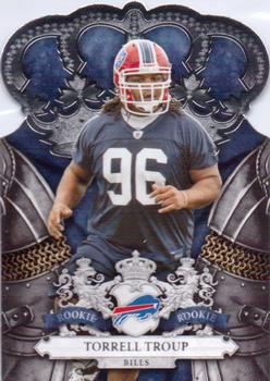 2010 Panini Crown Royale #196 Torell Troup Front