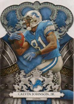 2010 Panini Crown Royale #34 Calvin Johnson Front