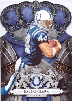 2010 Panini Crown Royale #42 Dallas Clark Front