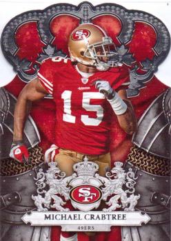 2010 Panini Crown Royale #84 Michael Crabtree Front