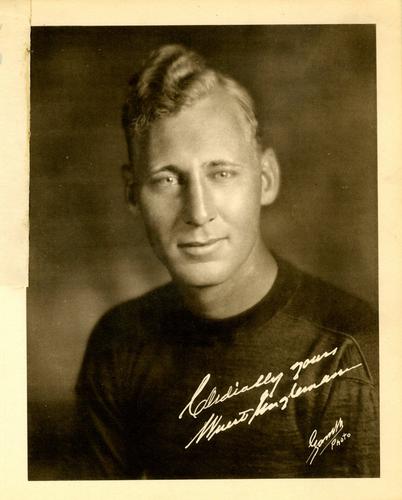 1932 Walker's Cleaners Green Bay Packers #4 Wuert Engelmann Front