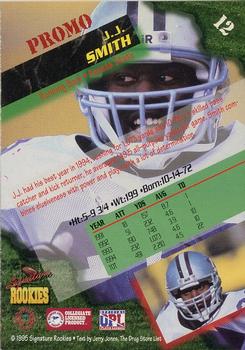 1995 Signature Rookies  - Special Offer Promos #12 J.J. Smith Back