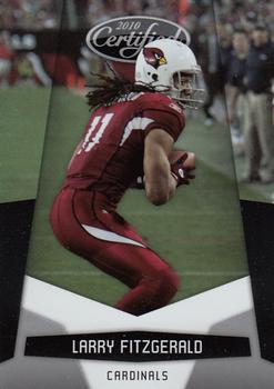 2010 Panini Certified #2 Larry Fitzgerald  Front