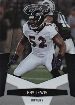 2010 Panini Certified #13 Ray Lewis  Front