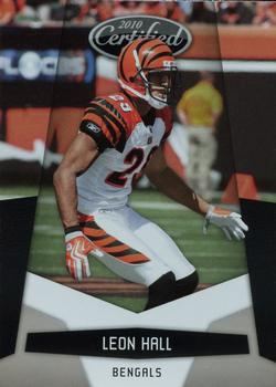 2010 Panini Certified #28 Leon Hall  Front