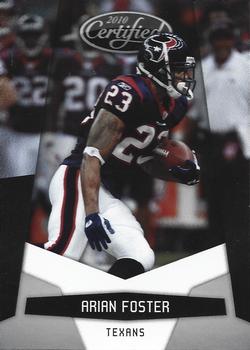 2010 Panini Certified #60 Arian Foster  Front
