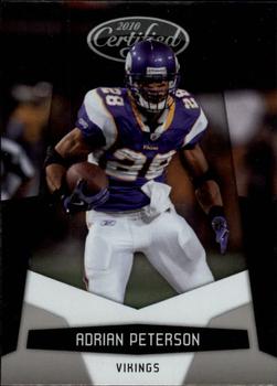 2010 Panini Certified #82 Adrian Peterson  Front