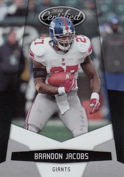 2010 Panini Certified #97 Brandon Jacobs  Front
