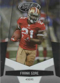2010 Panini Certified #128 Frank Gore  Front