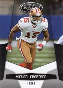 2010 Panini Certified #130 Michael Crabtree  Front