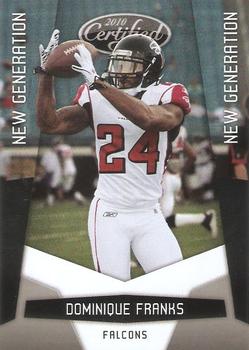 2010 Panini Certified #205 Dominique Franks  Front
