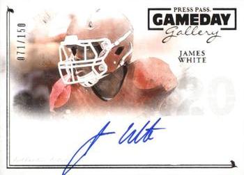 2014 Press Pass Gameday Gallery - Silver #GG-JW James White Front