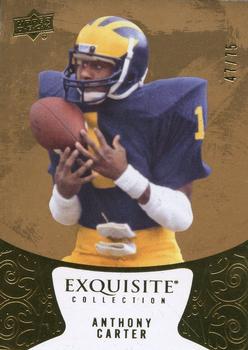 2014 Upper Deck Exquisite Collection #46 Anthony Carter Front